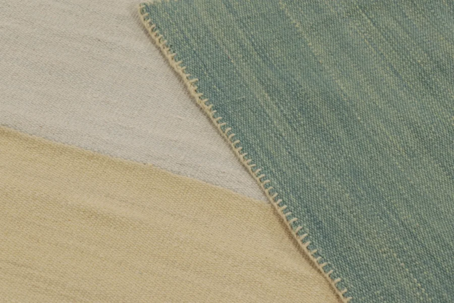 Contemporary Striped Kilim Rug