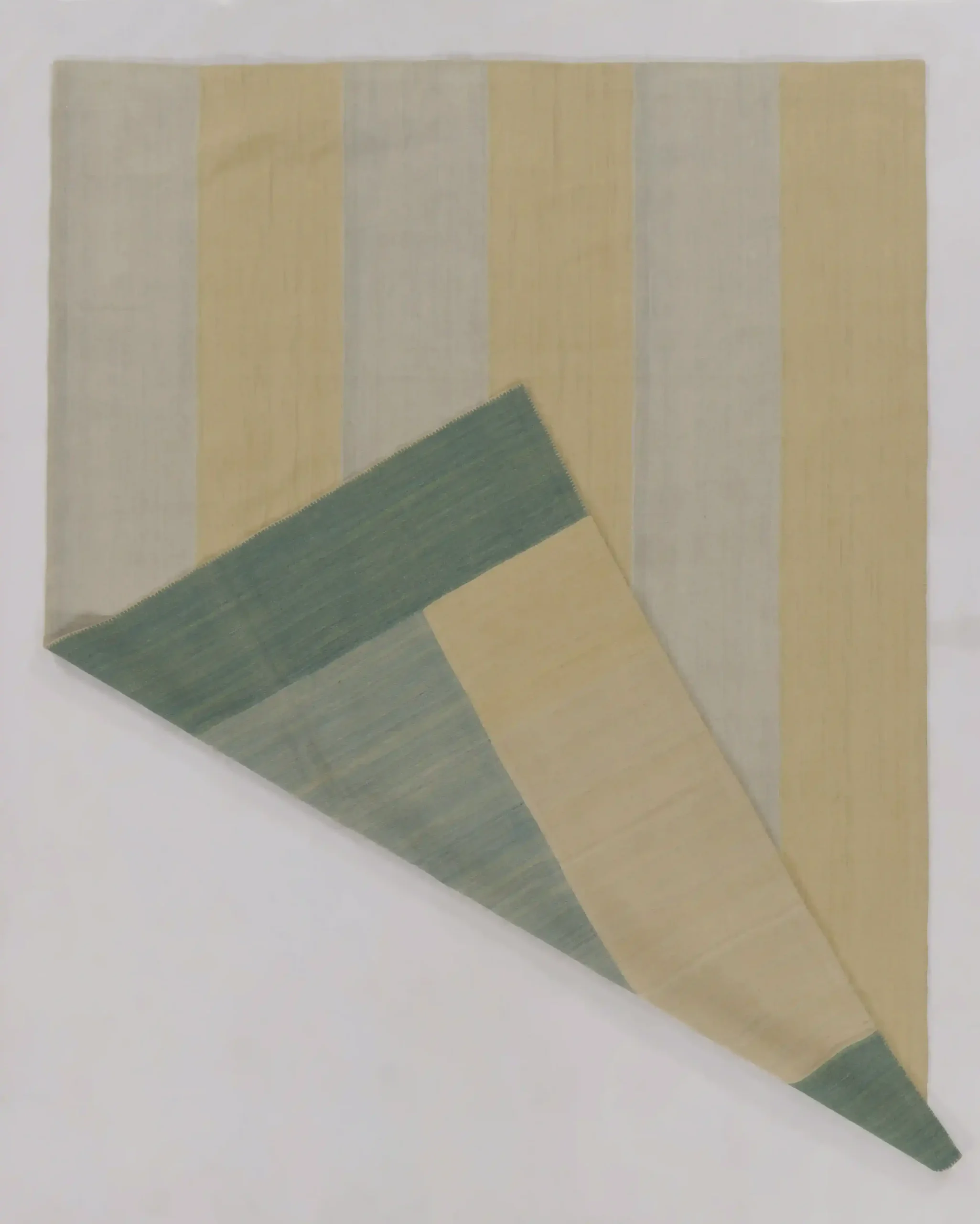 Contemporary Striped Kilim Rug