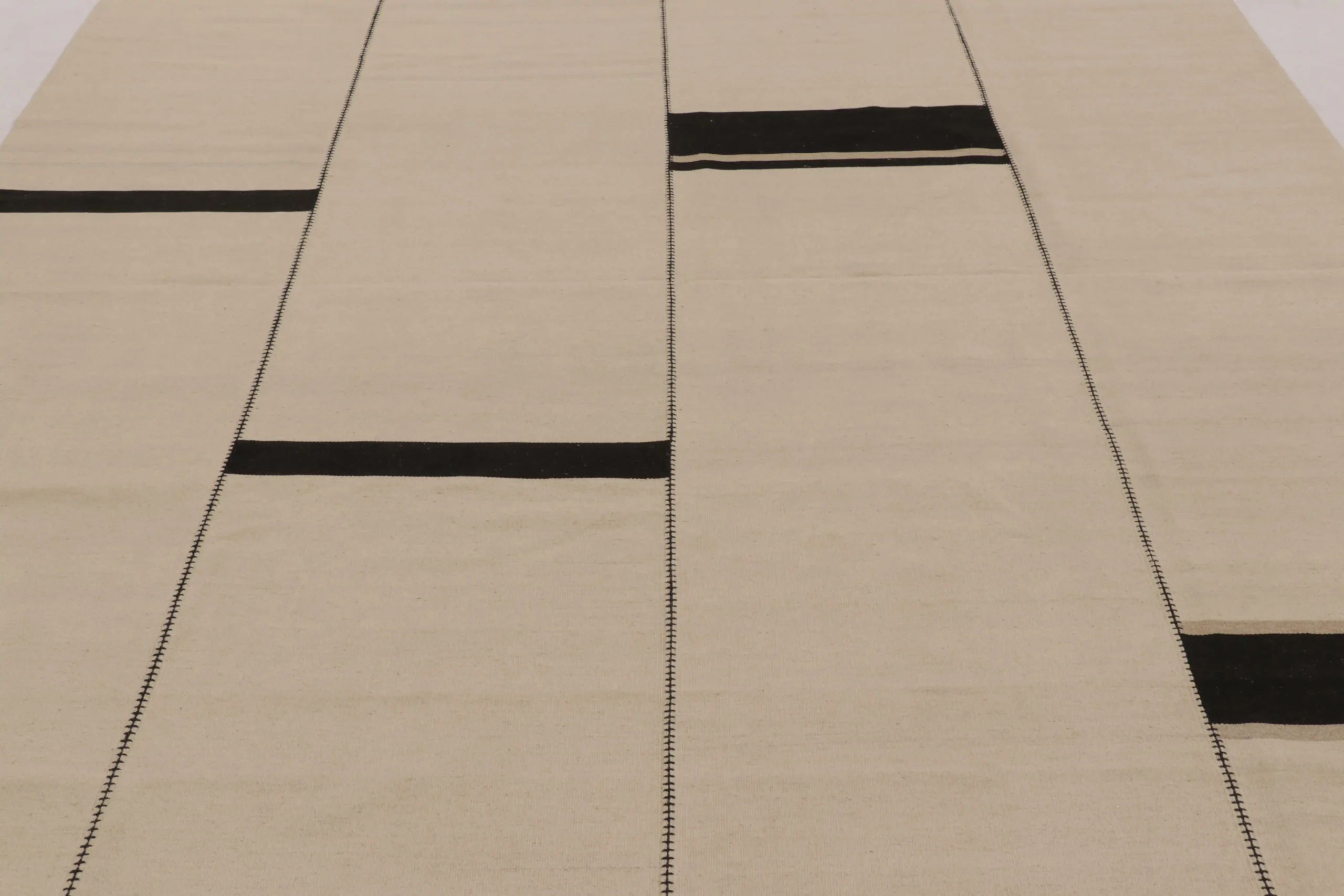 Contemporary Striped Kilim Rug
