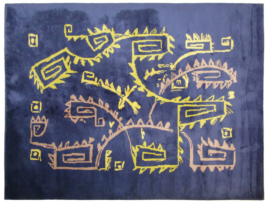 Vintage Andean Rug