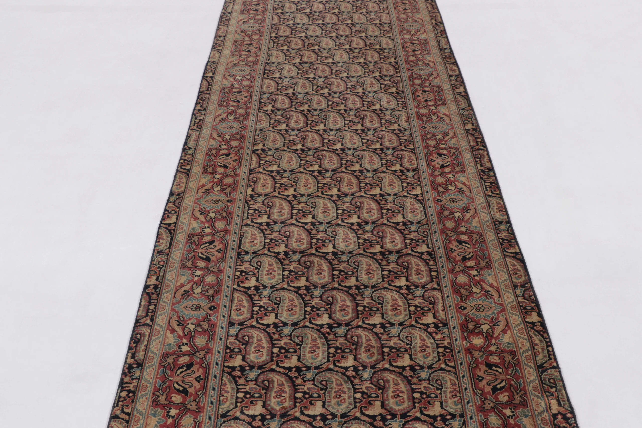 Vintage Persian Sarouk Runner