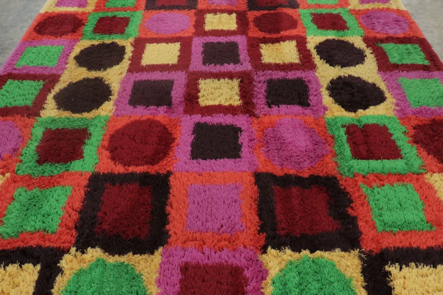 Vintage Rya Rug