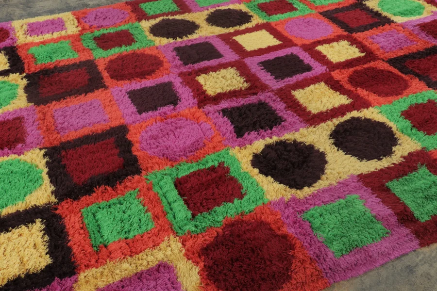Vintage Rya Rug