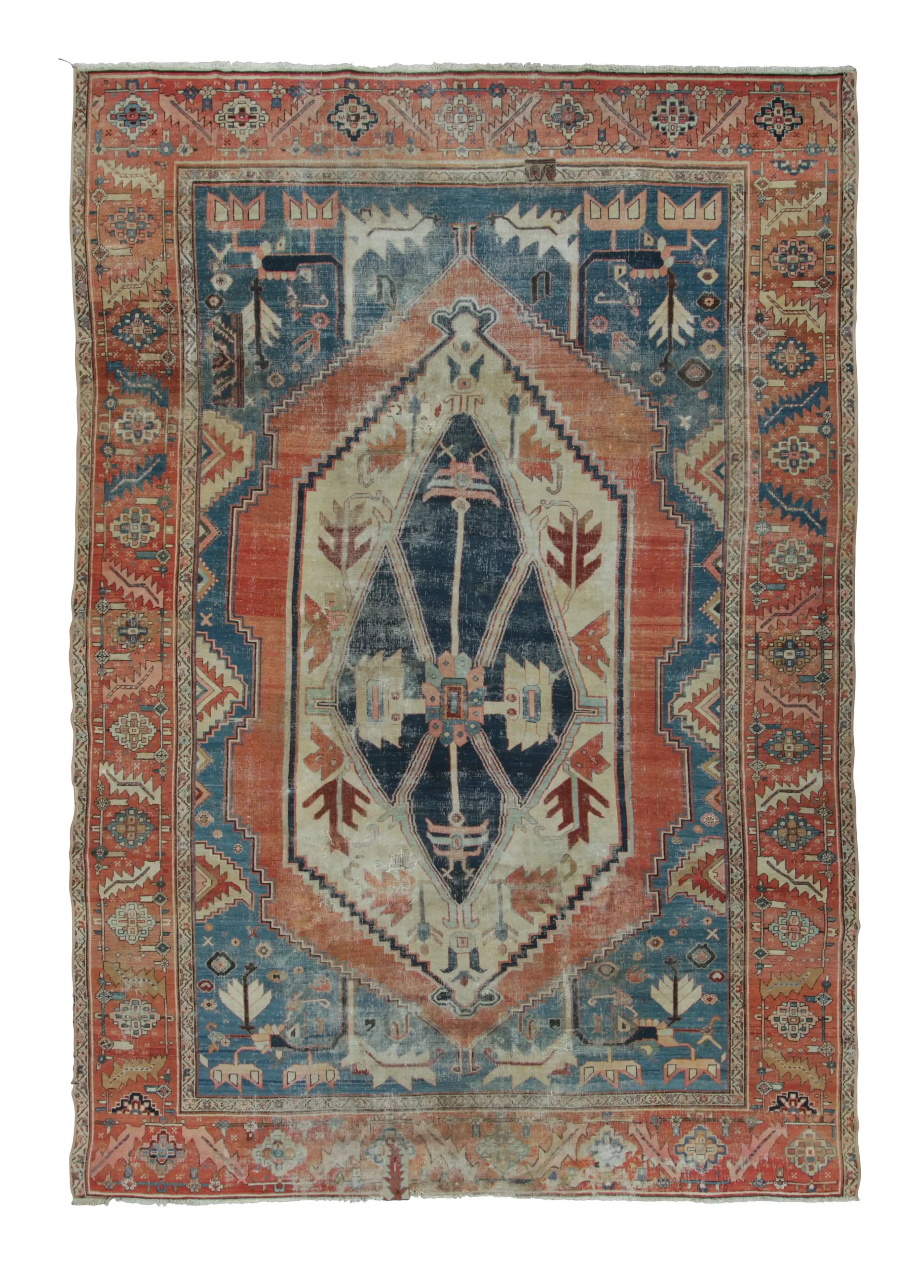 Antique Bakshaish Rug