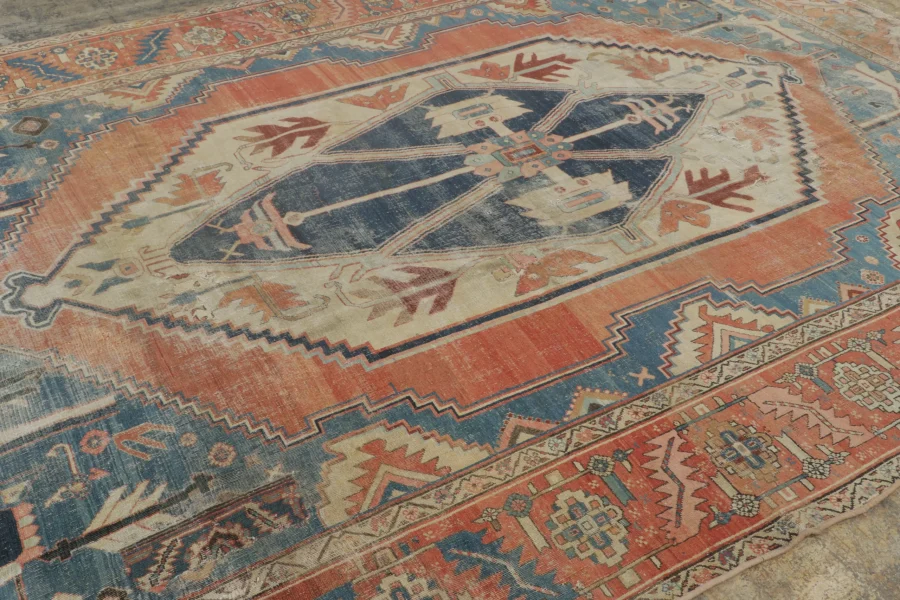 Antique Bakshaish Rug