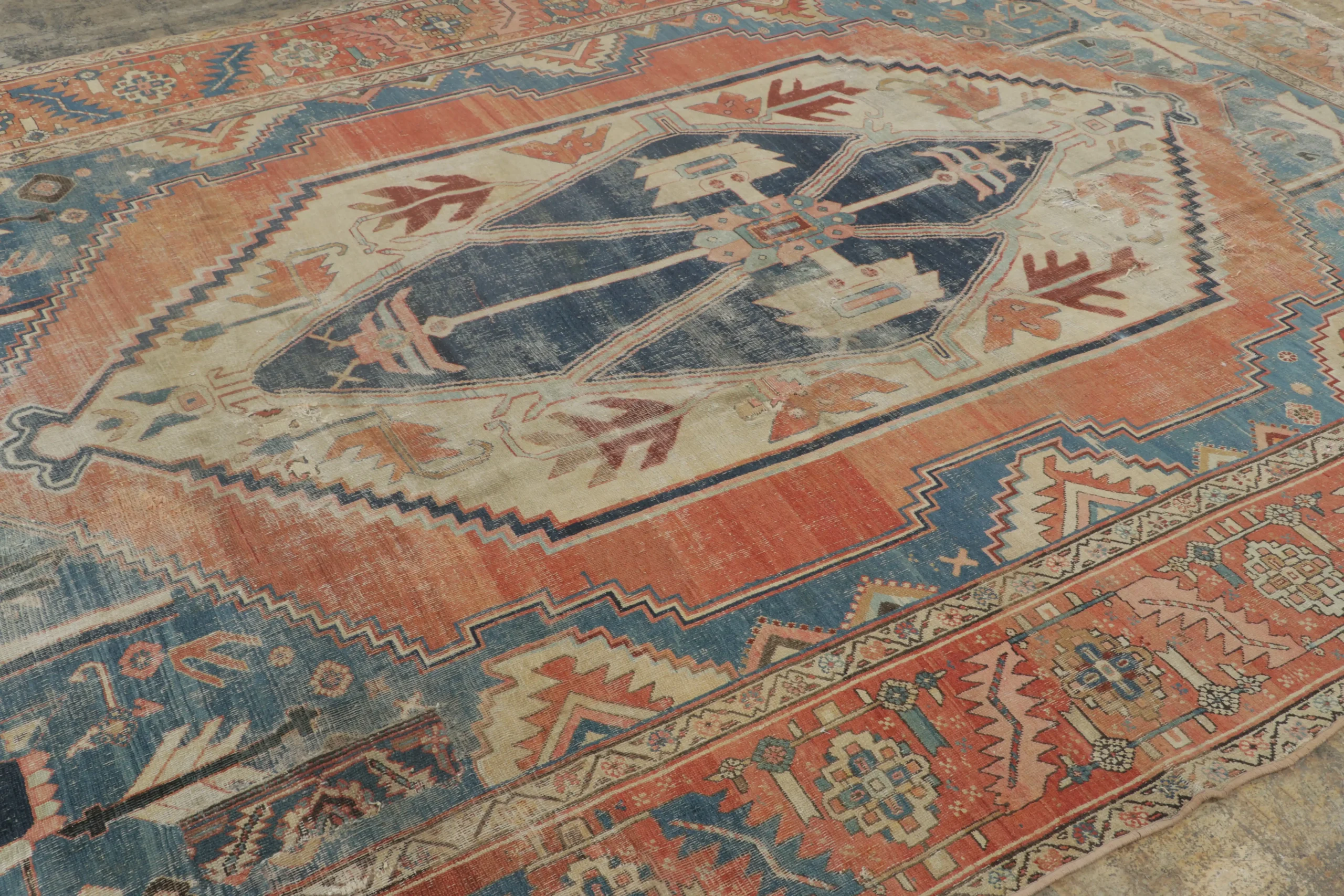 Antique Bakshaish Rug