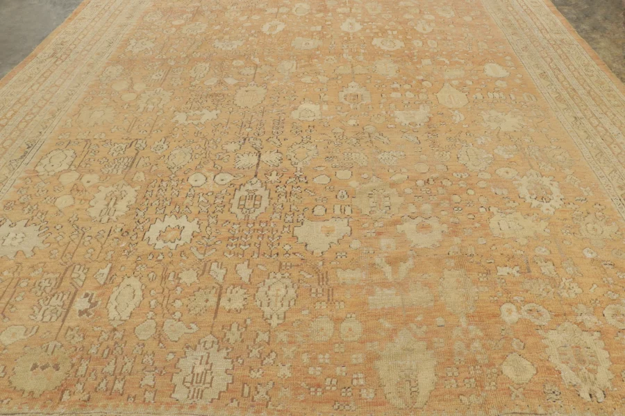 Oversized Antique Ghiordes Rug
