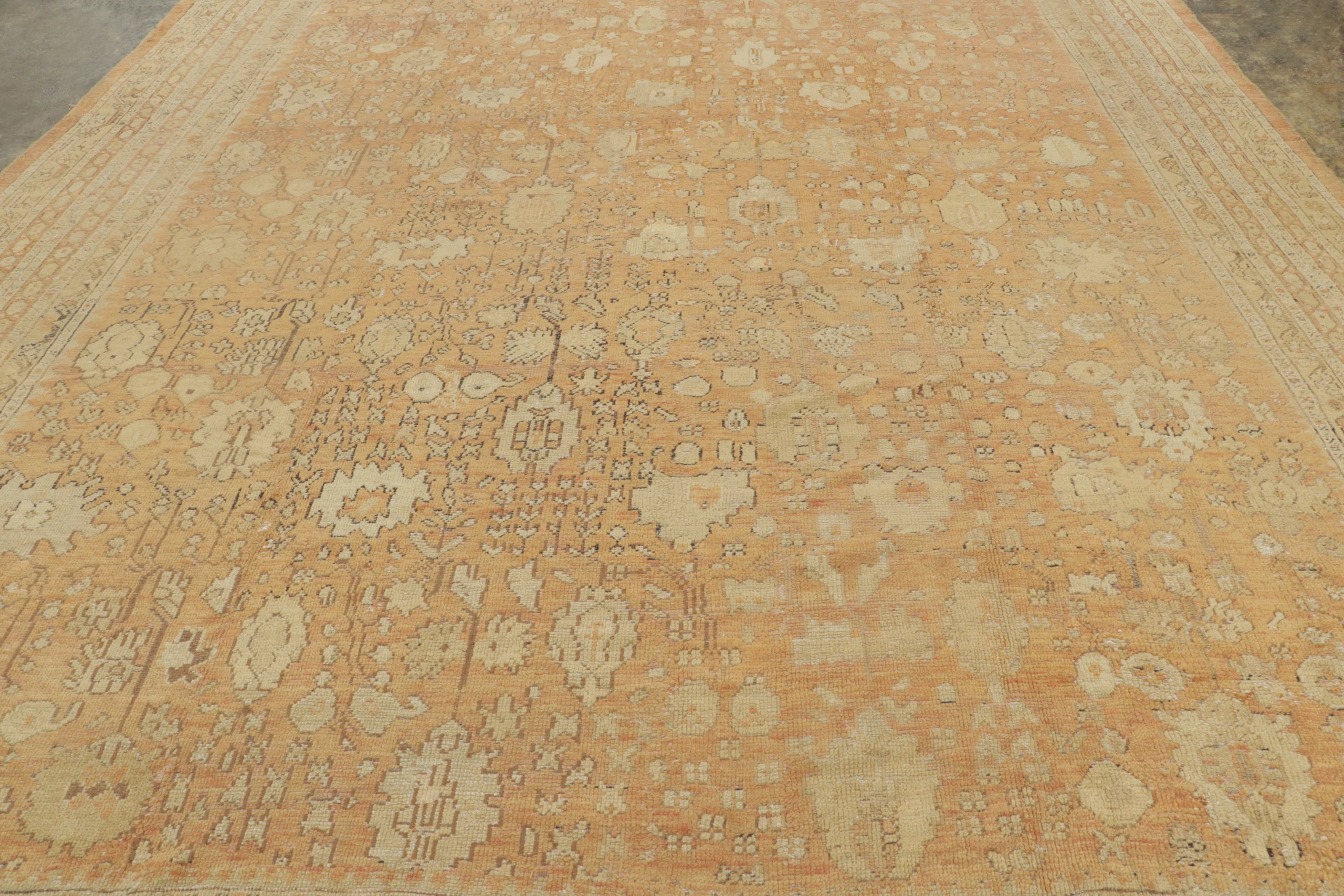 Oversized Antique Ghiordes Rug