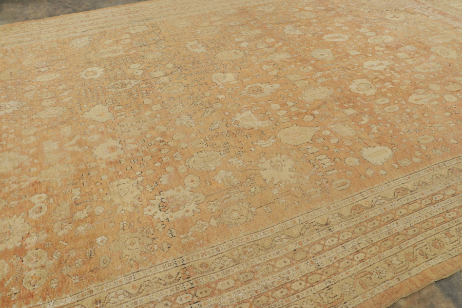 Oversized Antique Ghiordes Rug