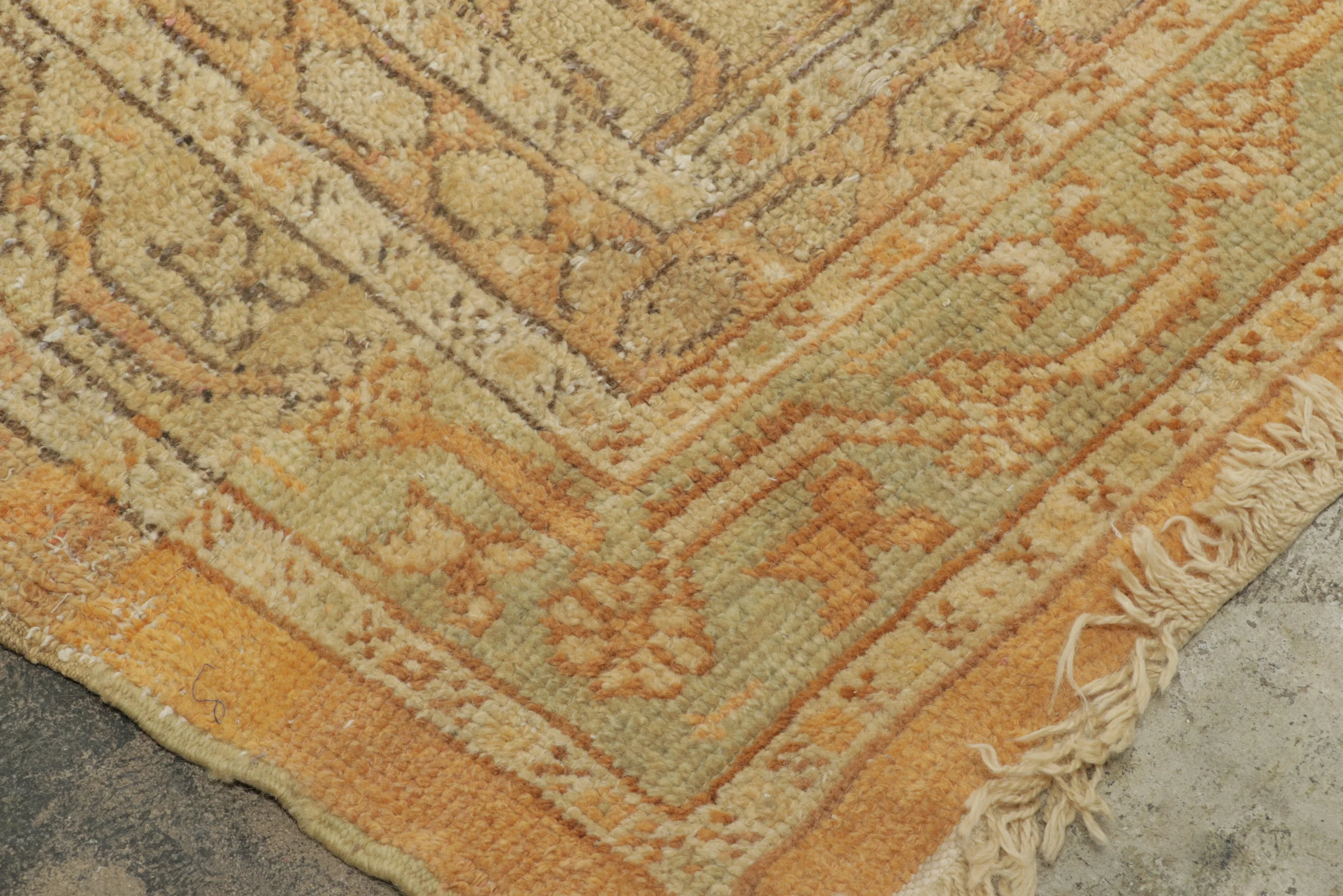Oversized Antique Ghiordes Rug