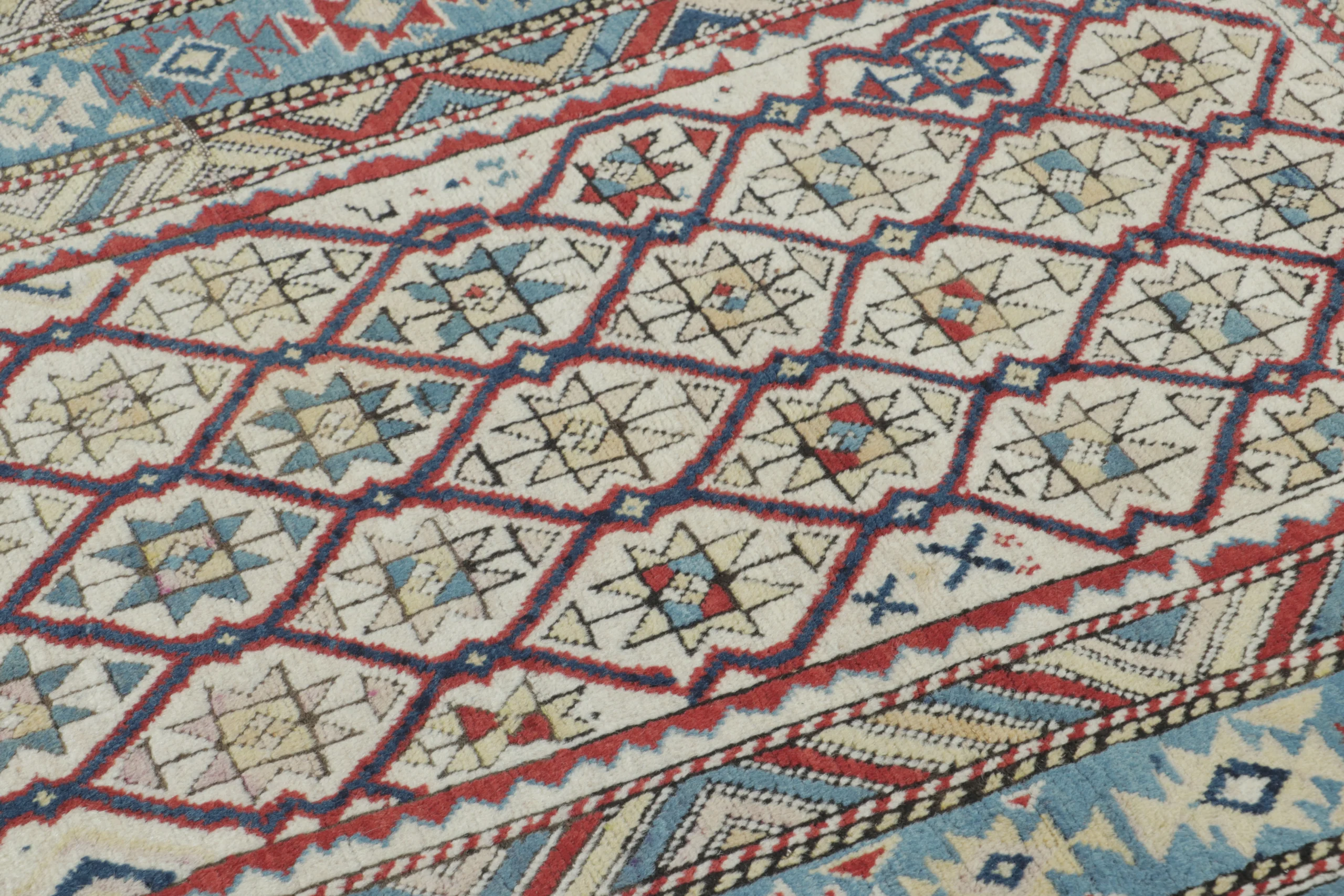 Vintage Shirvan Square Rug