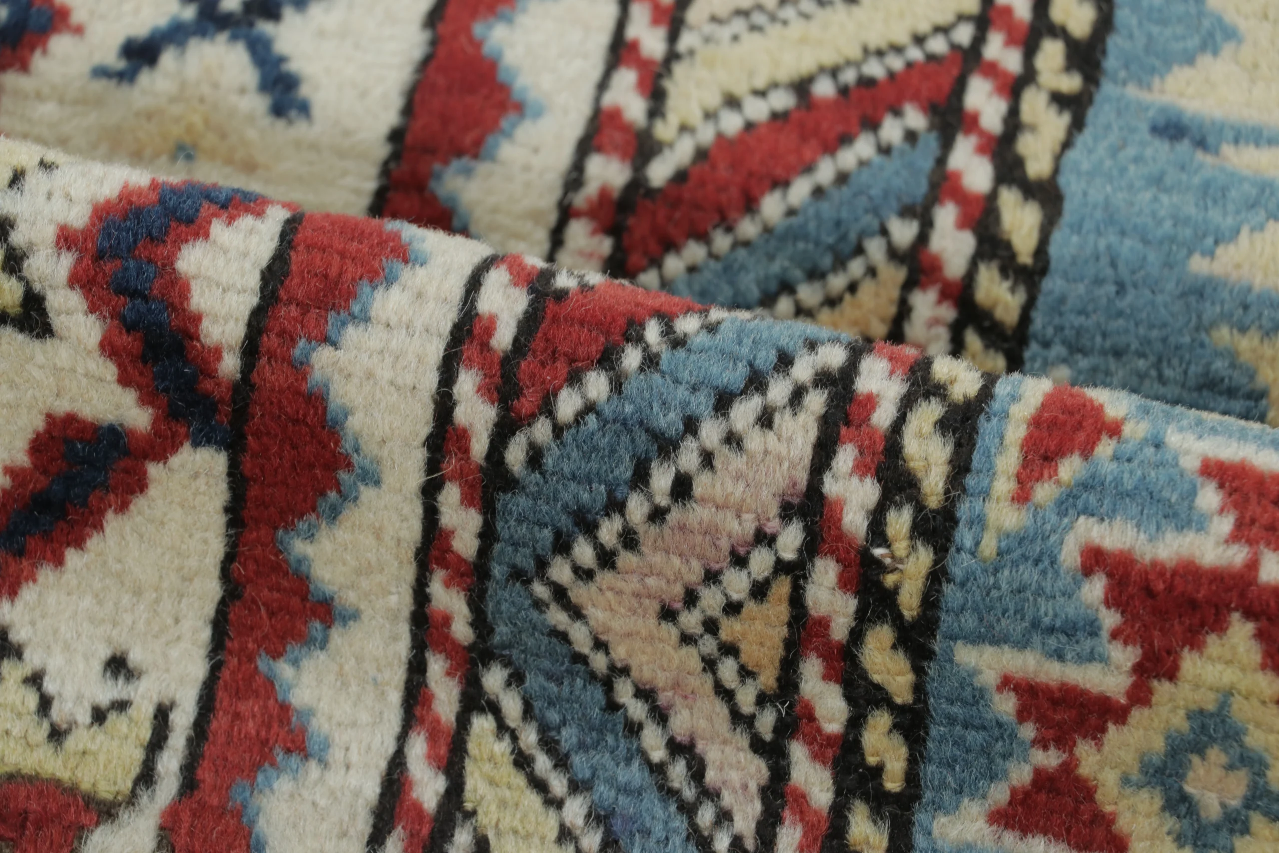 Vintage Shirvan Square Rug