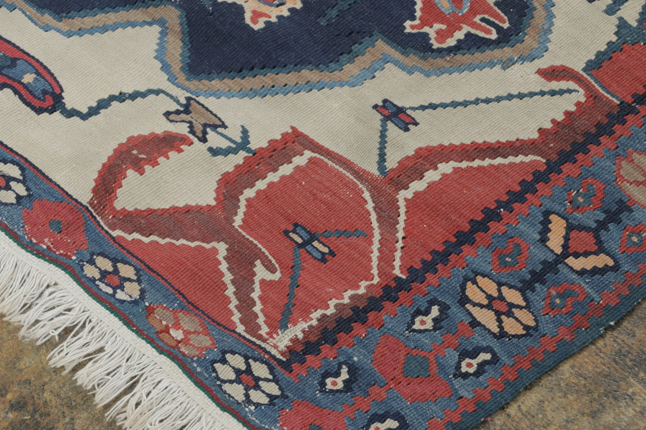 Antique Bidjar Medallion Kilim