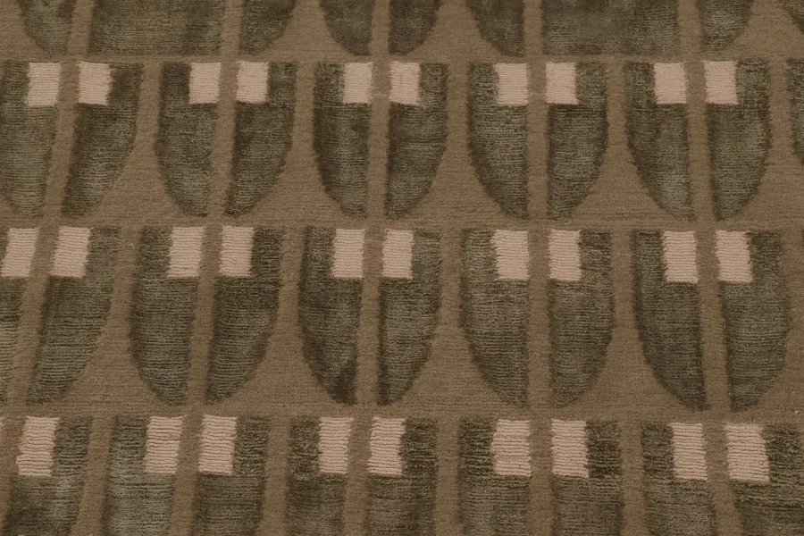Modern Austrian Art Deco Custom Rug