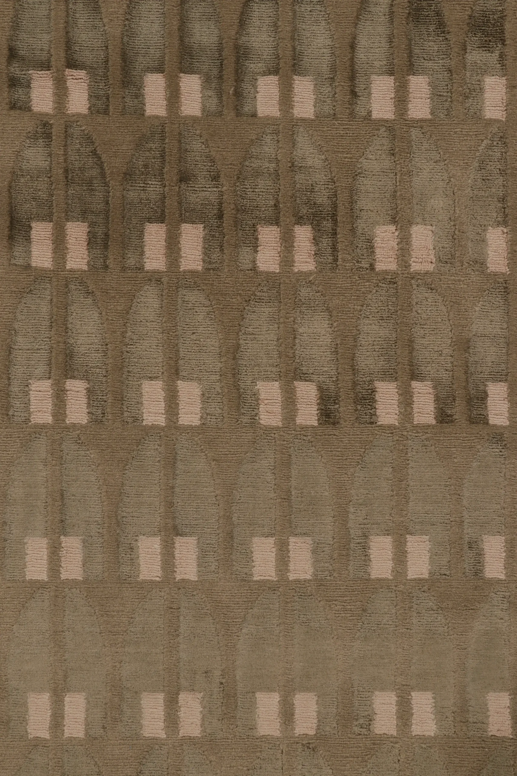 Modern Austrian Art Deco Custom Rug