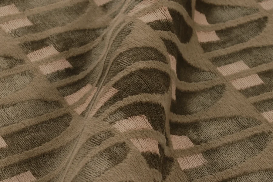 Modern Austrian Art Deco Custom Rug