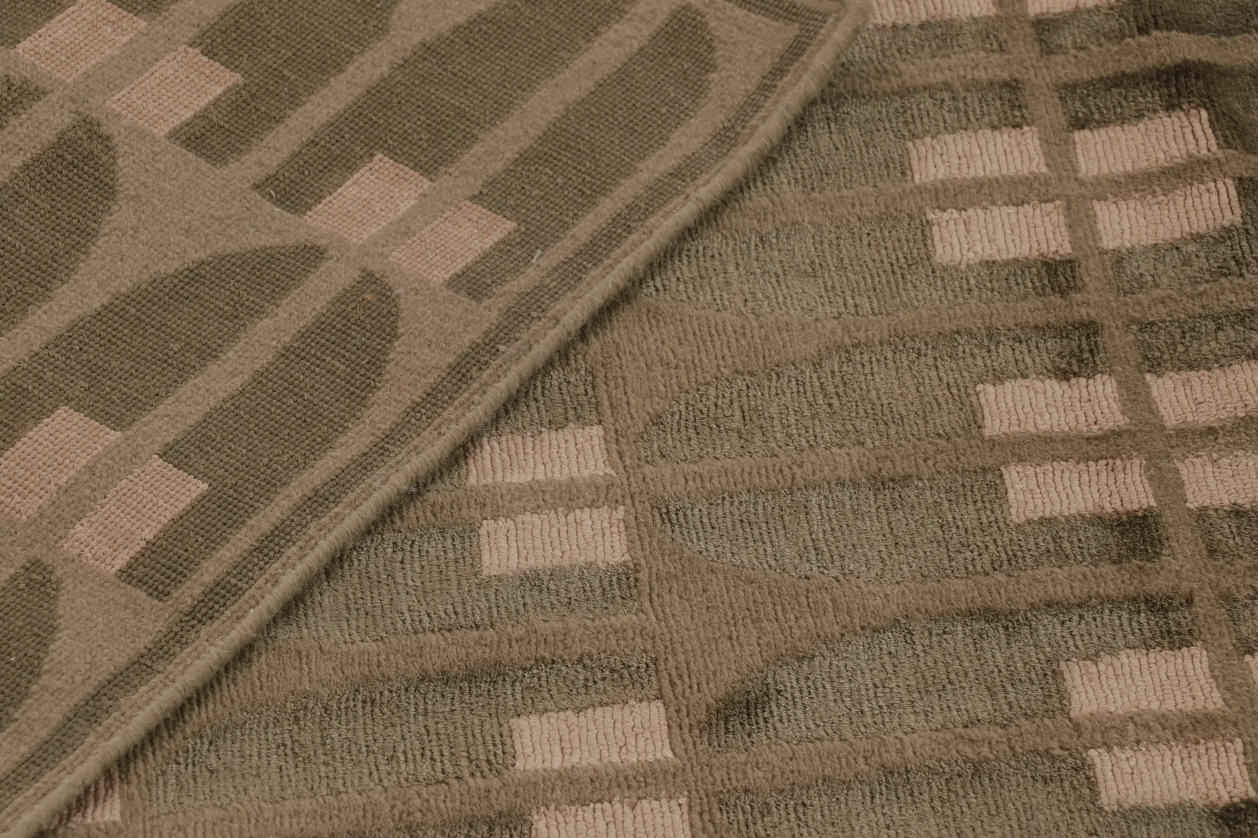 Modern Austrian Art Deco Custom Rug