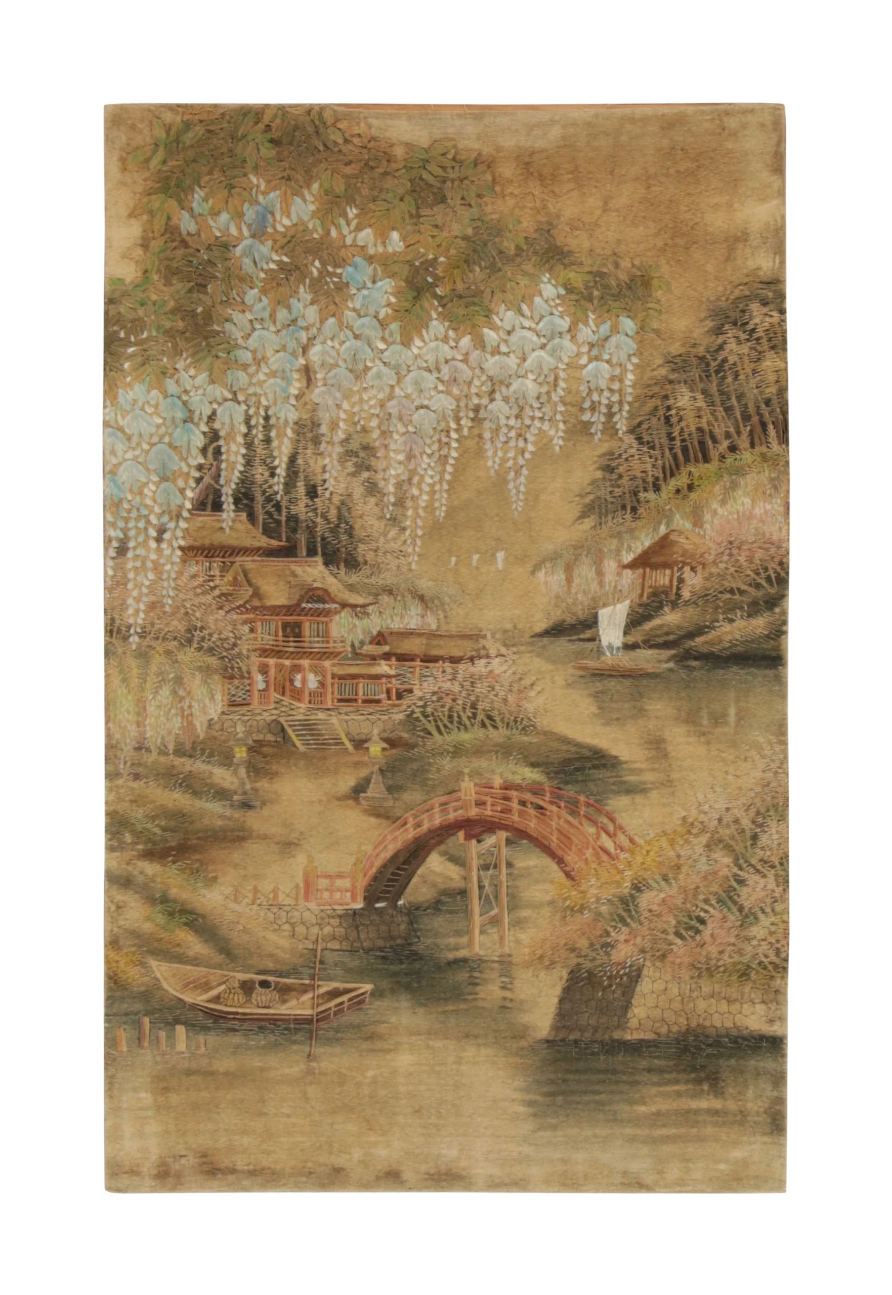 Antique Pictorial Tapestry