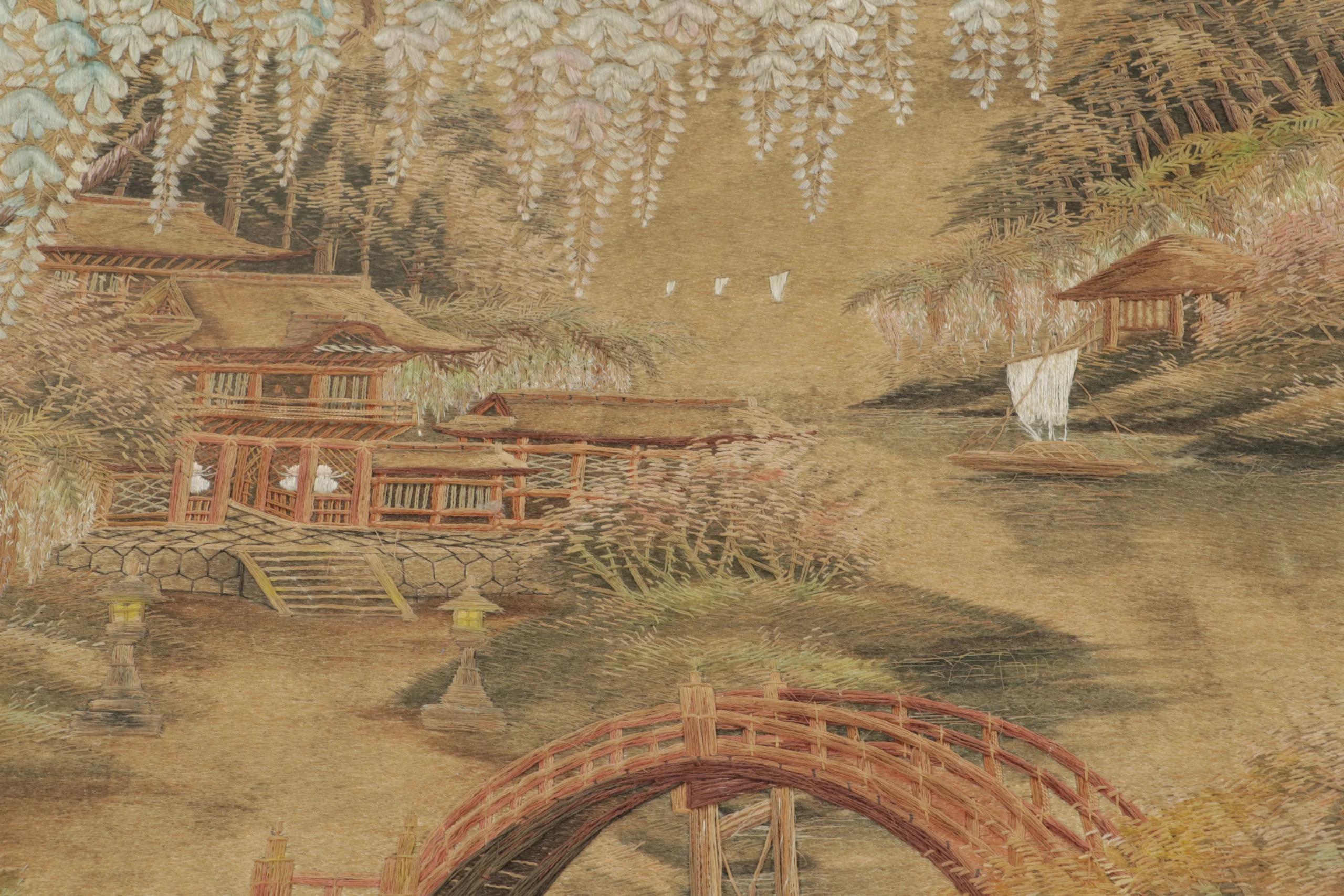 Antique Pictorial Tapestry