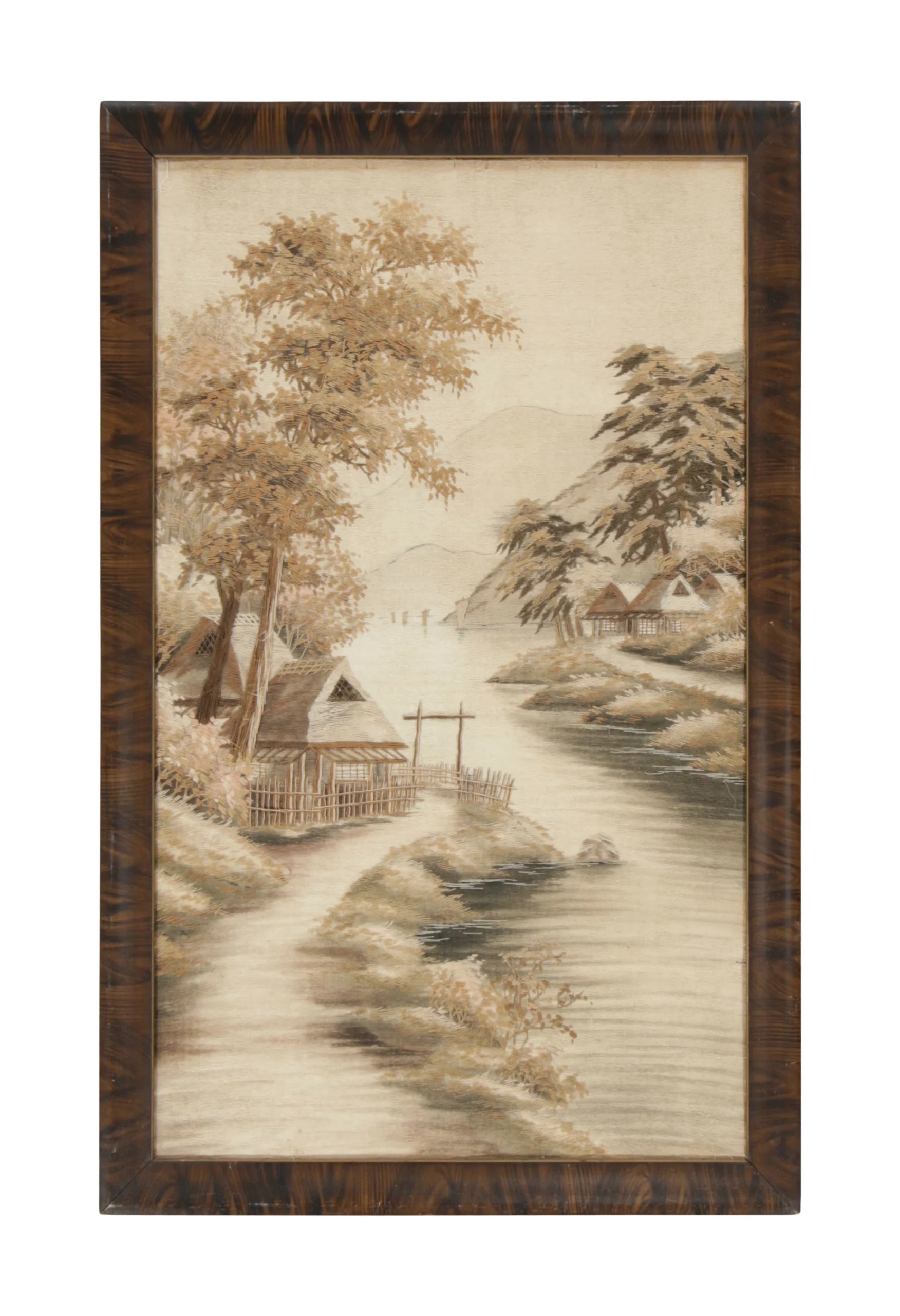 Antique Pictorial Tapestry