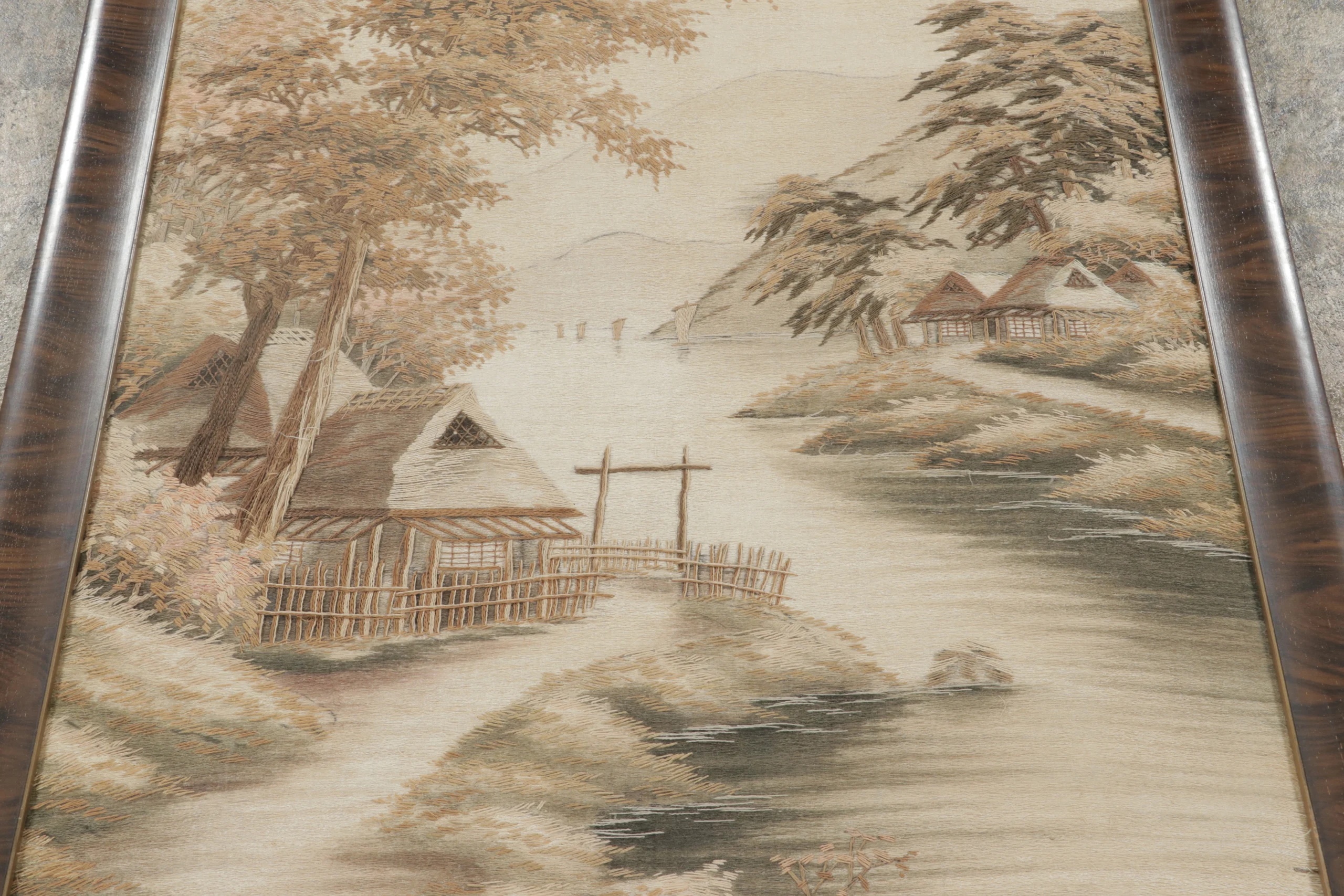 Antique Pictorial Tapestry