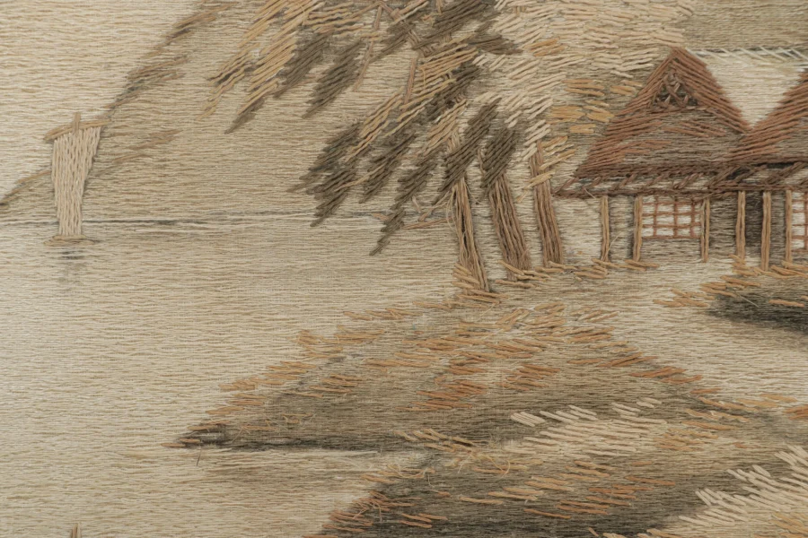 Antique Pictorial Tapestry