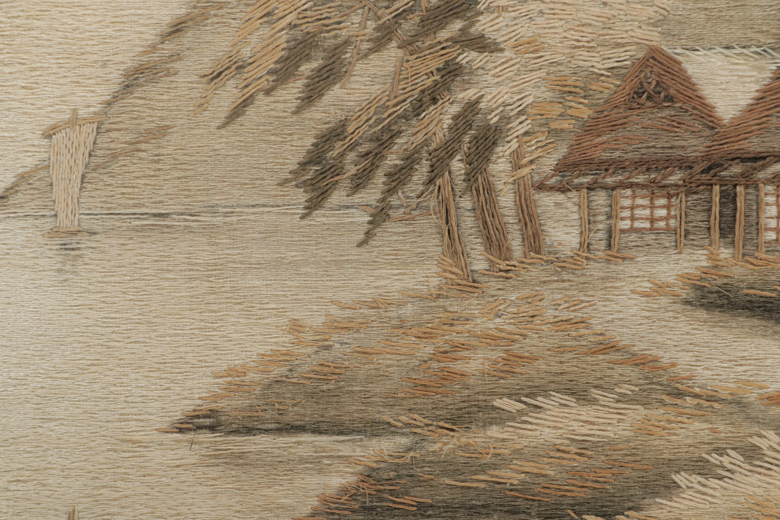 Antique Pictorial Tapestry