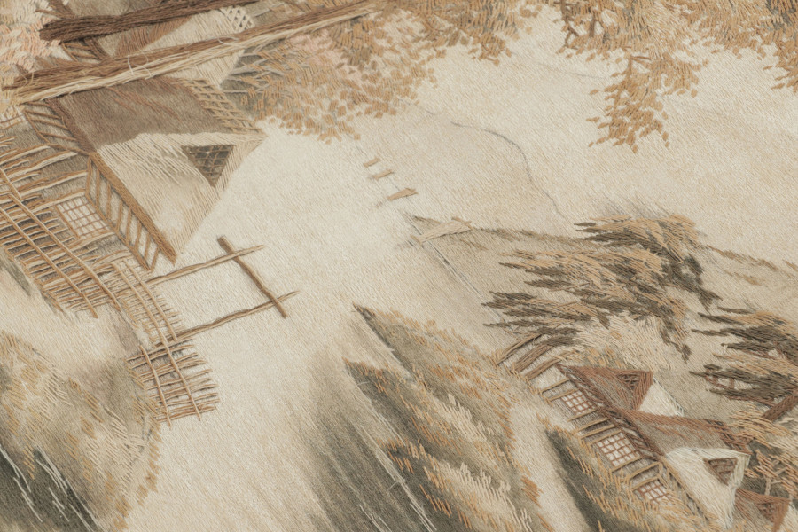 Antique Pictorial Tapestry
