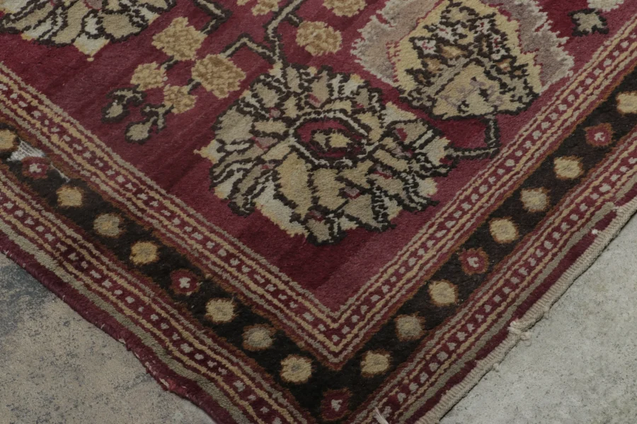Oversized Antique Agra Rug