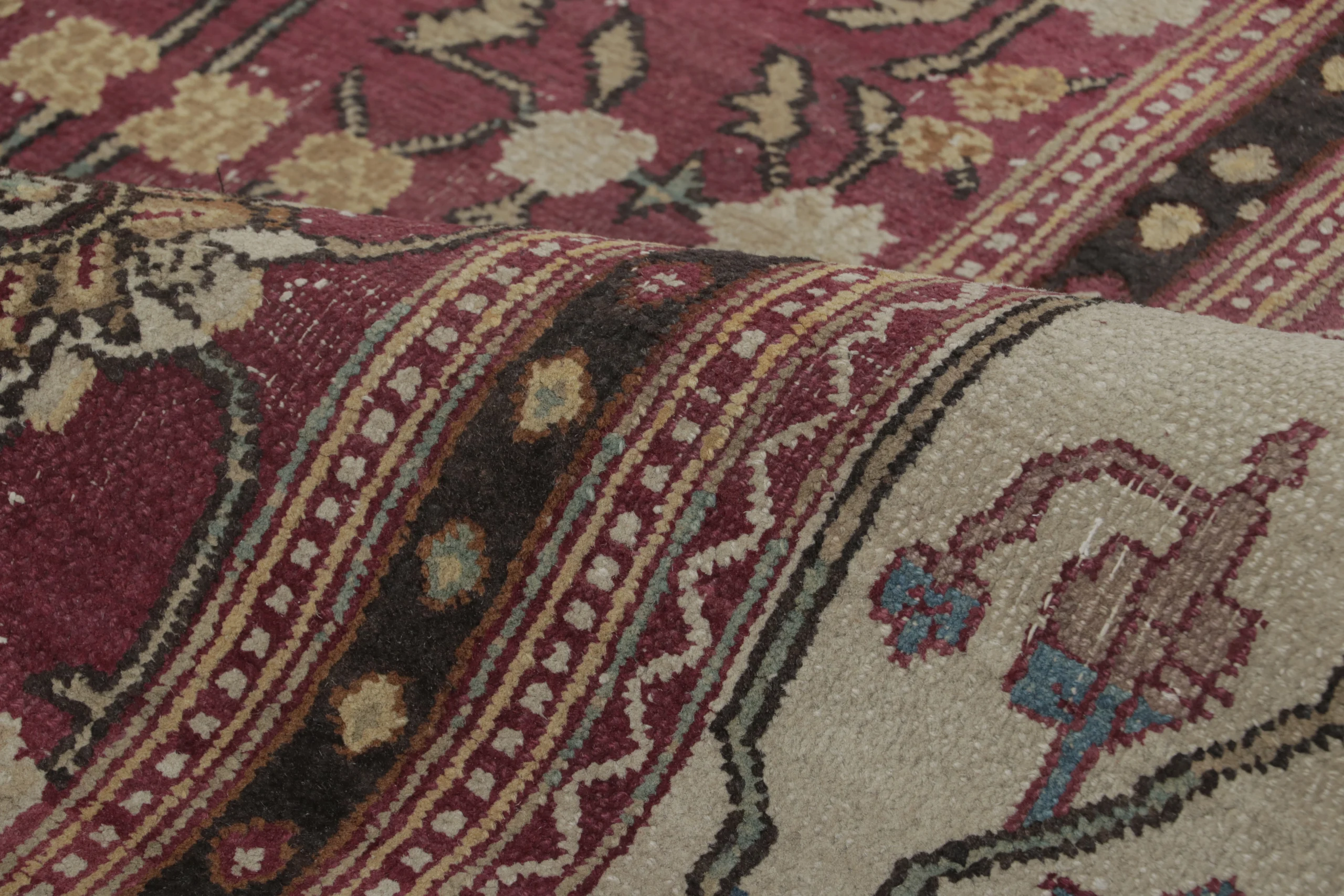 Oversized Antique Agra Rug