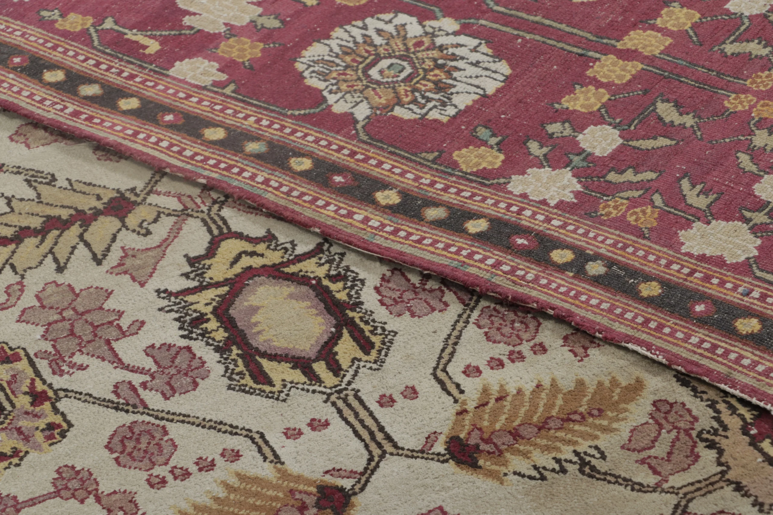 Oversized Antique Agra Rug