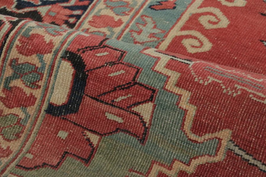 Antique Persian Serapi Rug