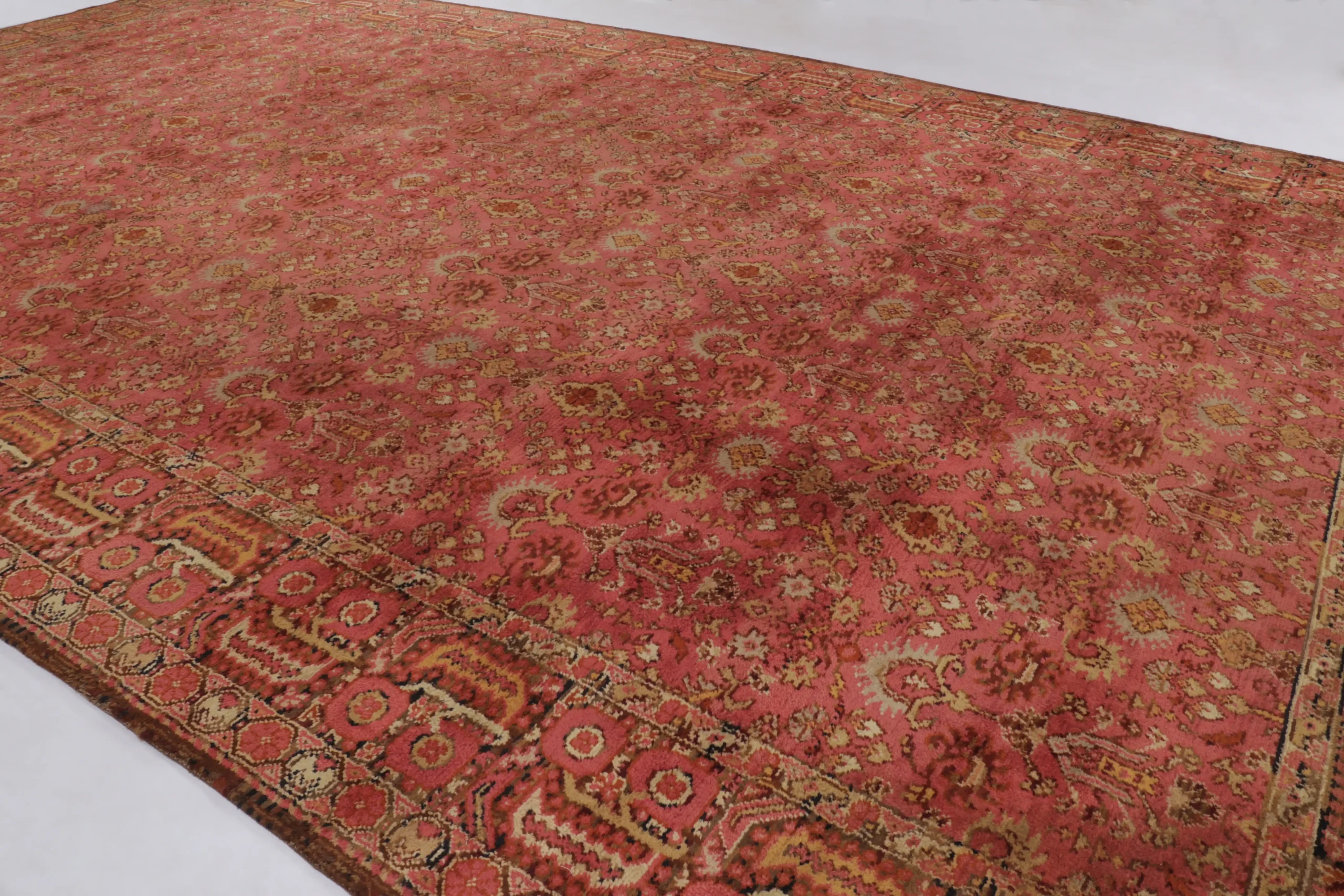 Oversized Antique Axminster Rug