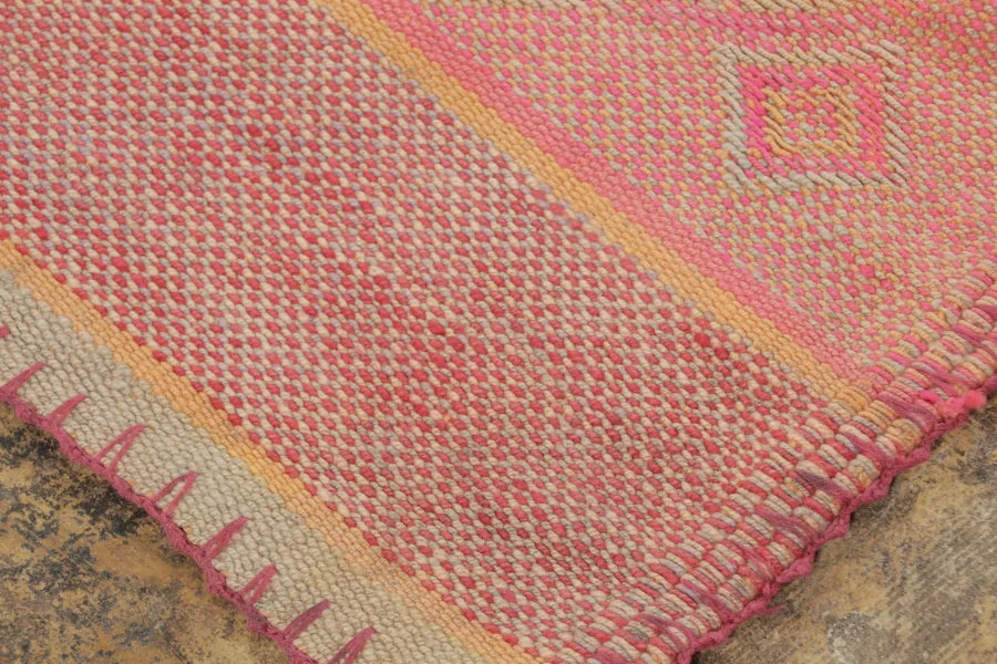 Vintage Peruvian Square Kilim
