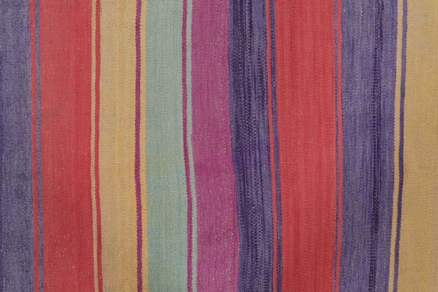 Vintage Peruvian Square Kilim