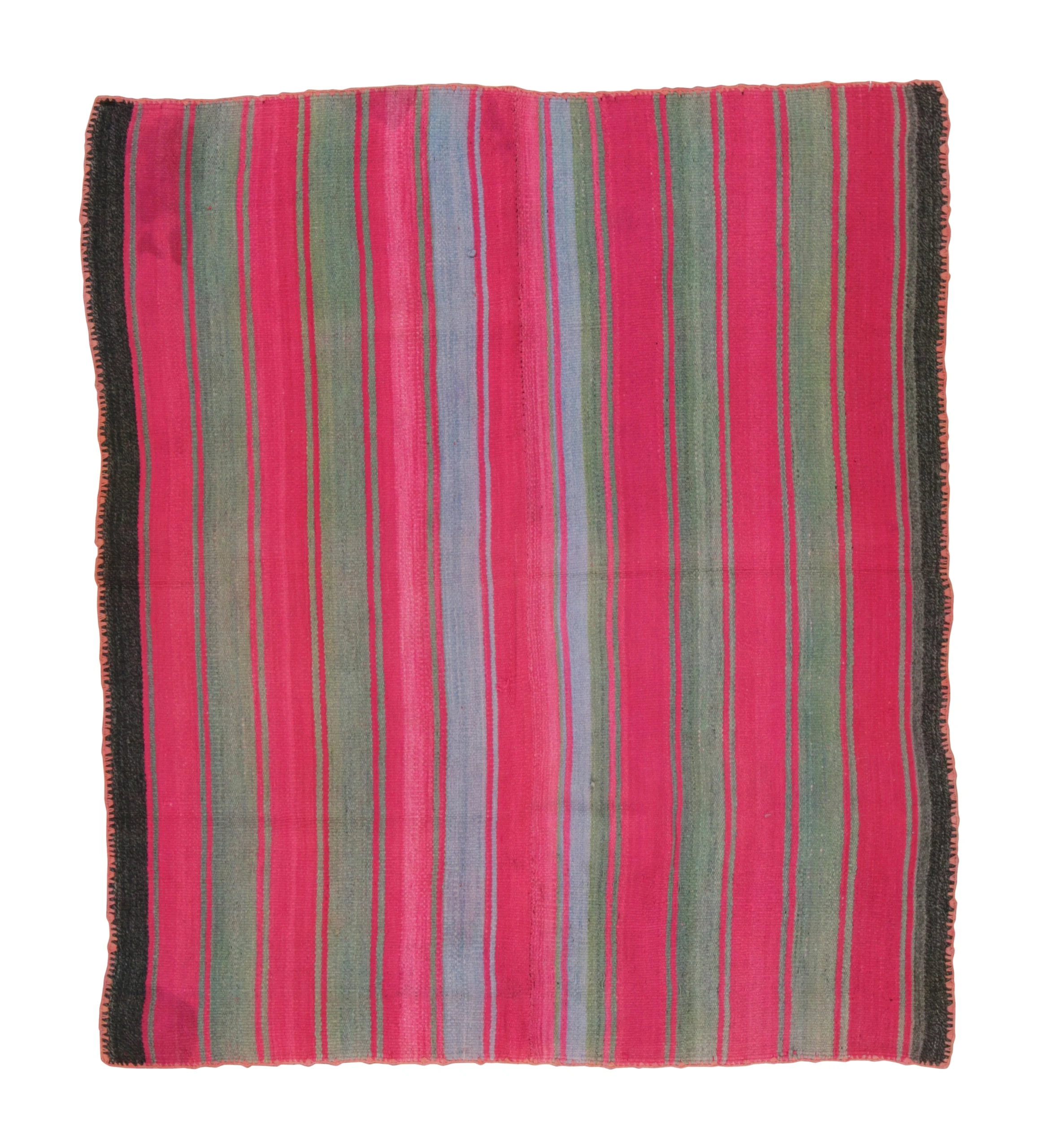 Vintage Peruvian square Kilim