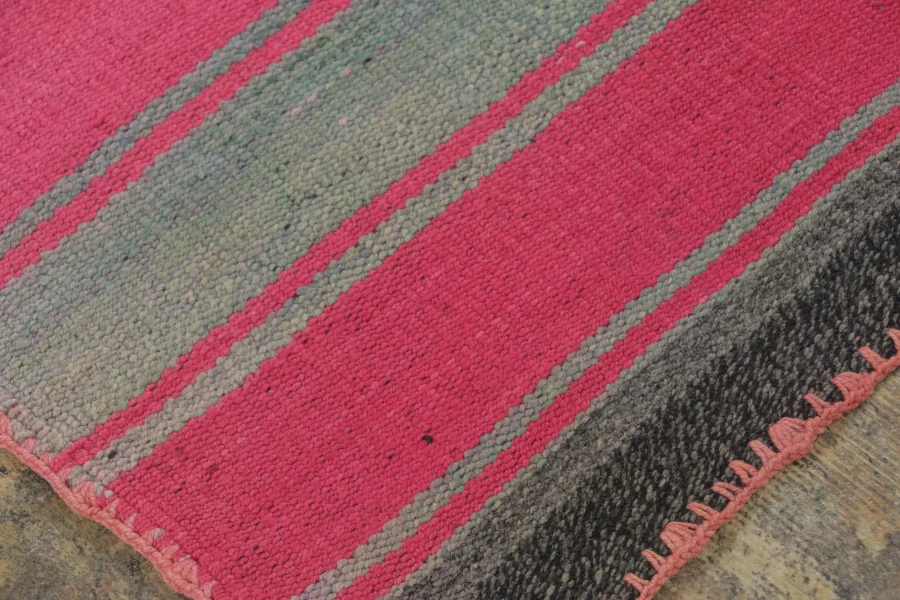 Vintage Peruvian square Kilim