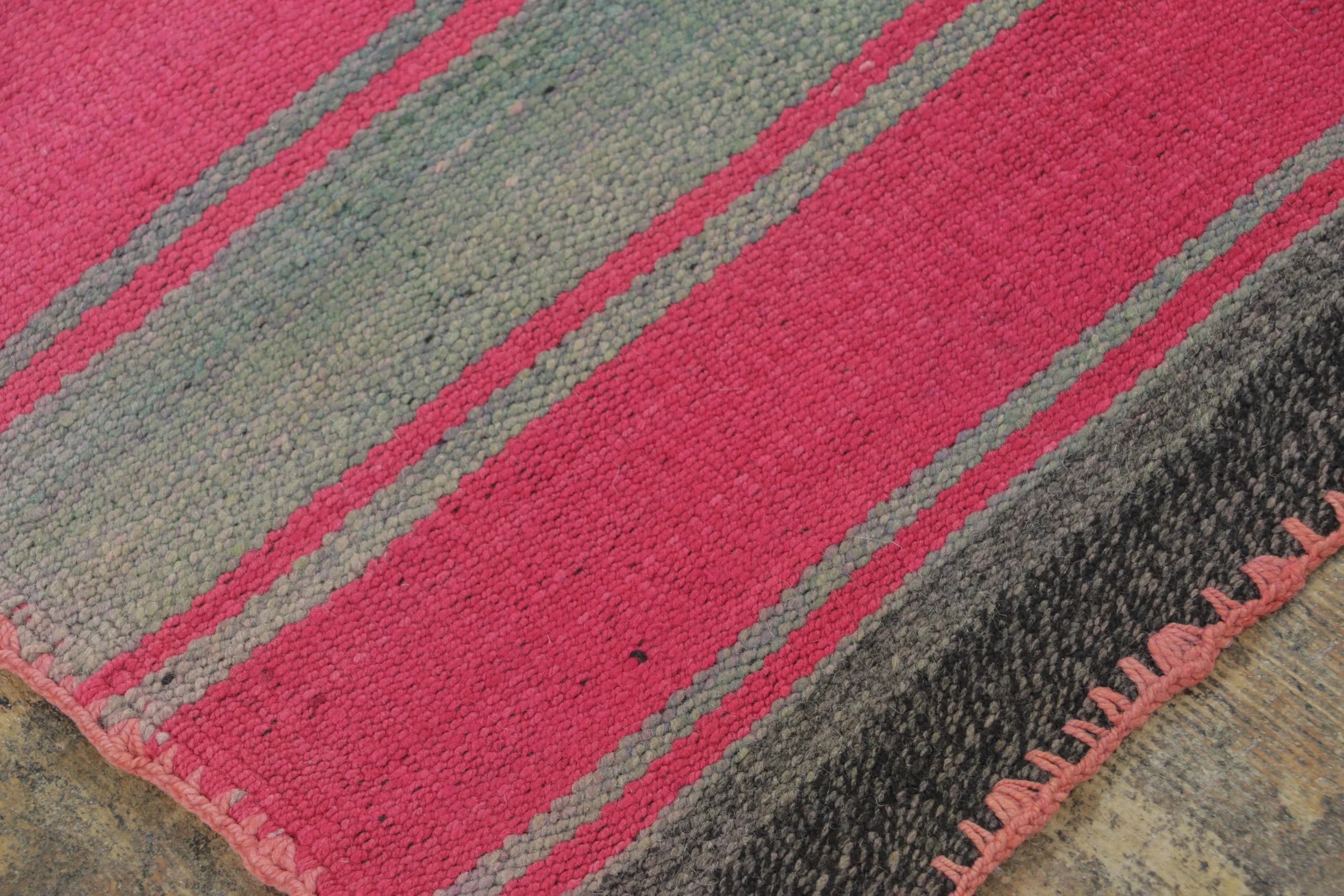 Vintage Peruvian square Kilim
