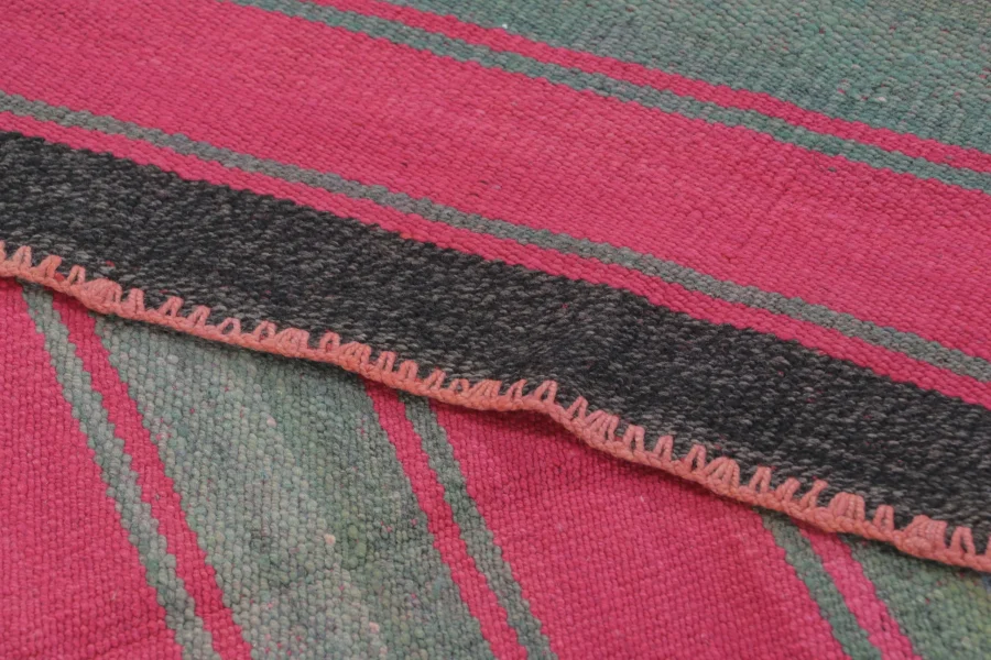 Vintage Peruvian square Kilim