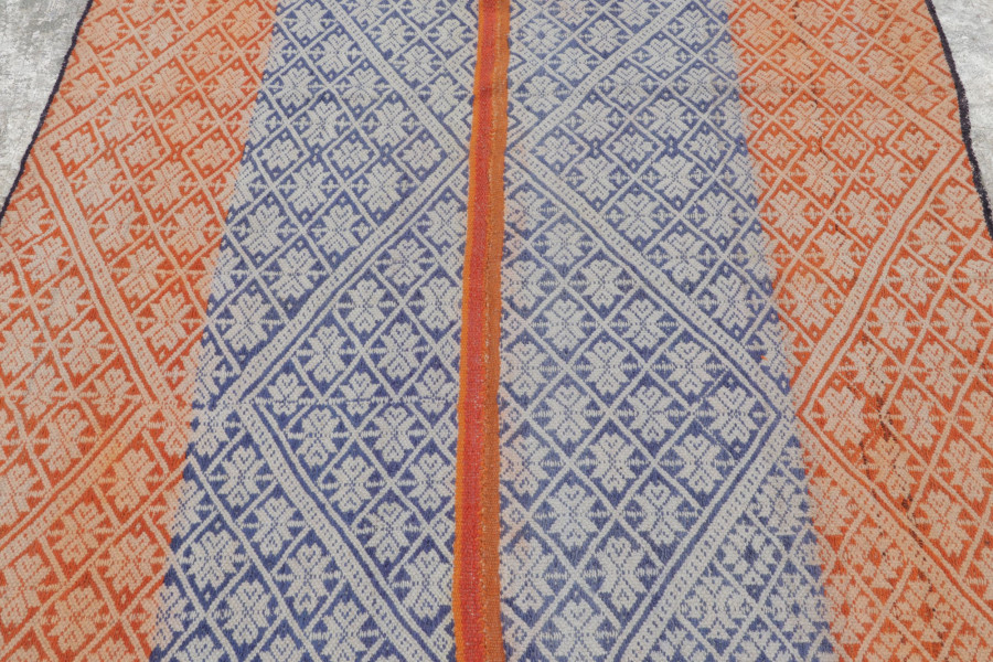 Vintage Peruvian Square Kilim