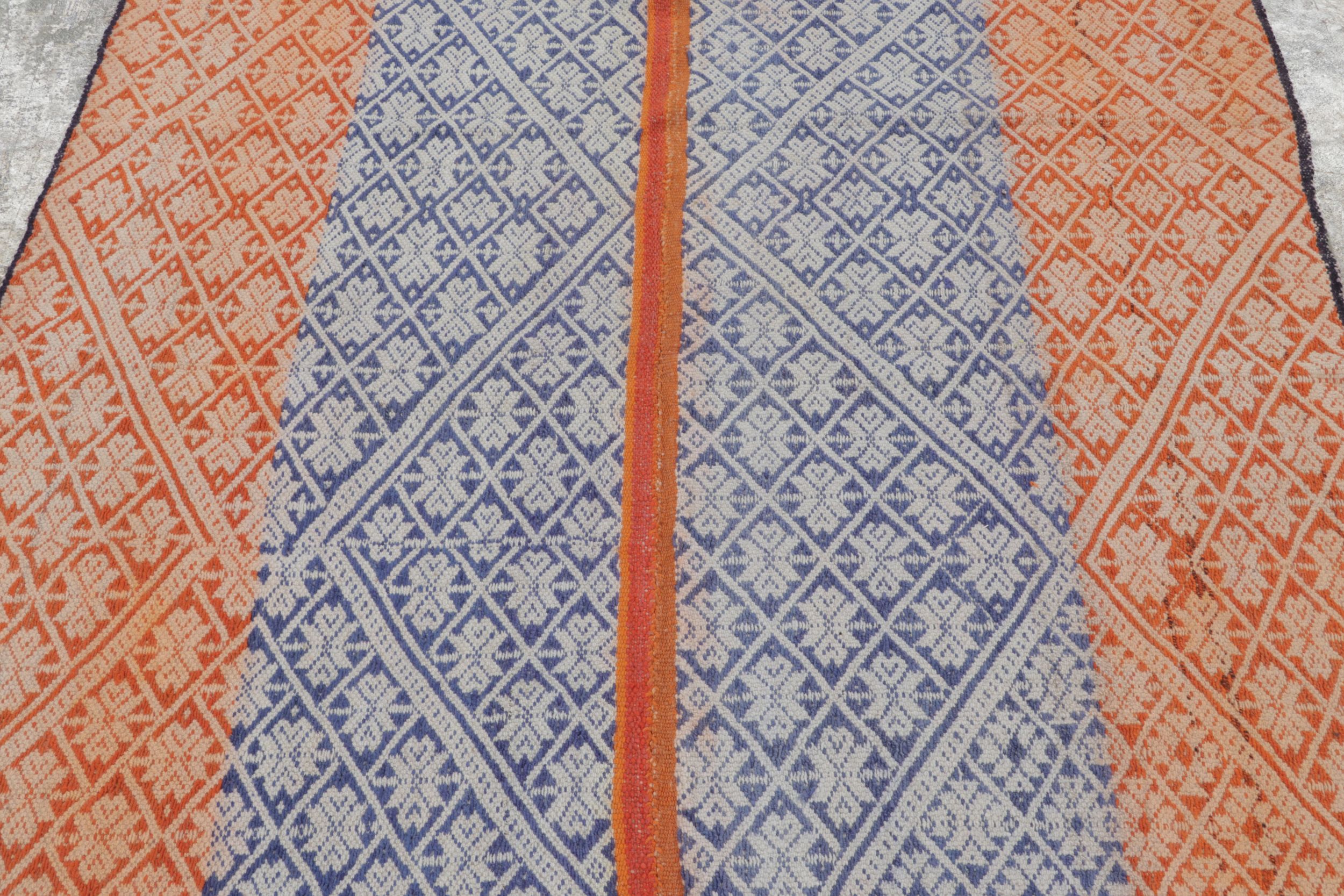 Vintage Peruvian Square Kilim