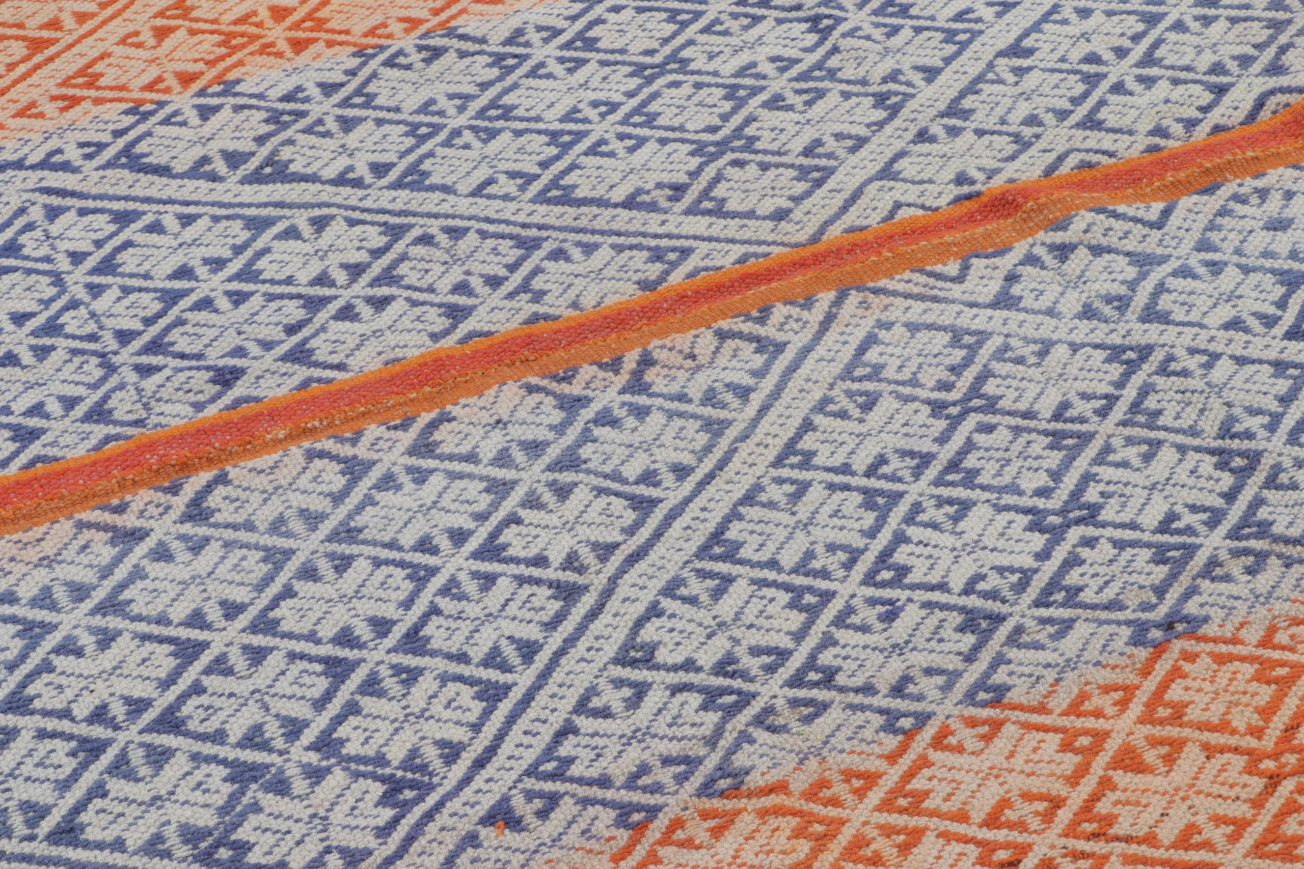 Vintage Peruvian Square Kilim