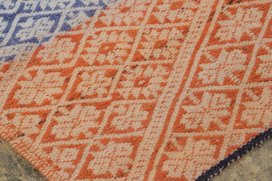 Vintage Peruvian Square Kilim