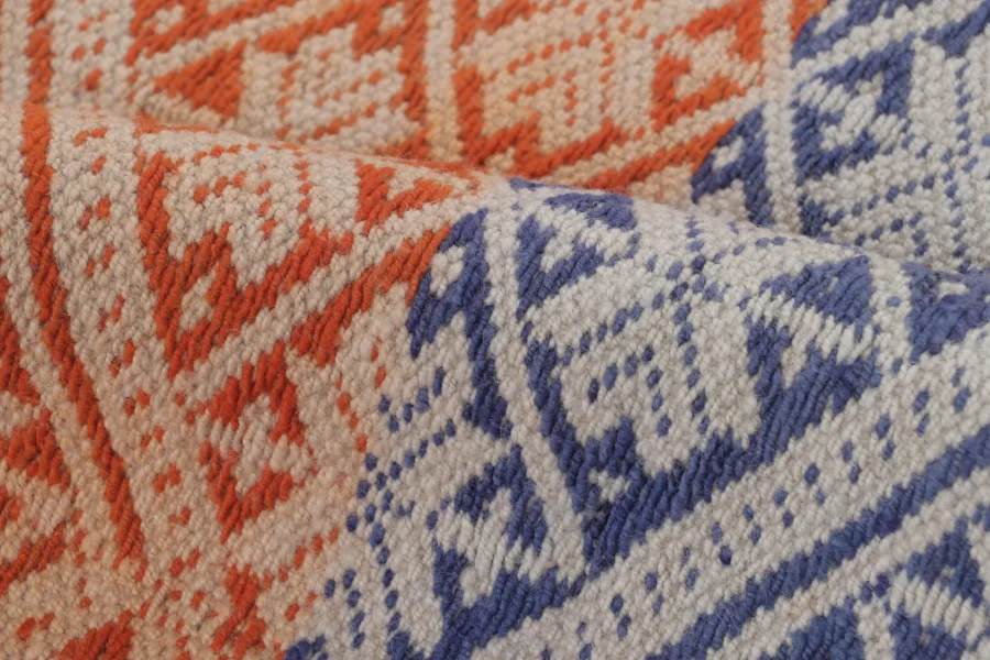 Vintage Peruvian Square Kilim