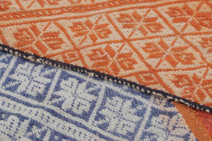 Vintage Peruvian Square Kilim