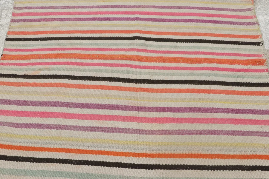 Vintage Peruvian Square Kilim