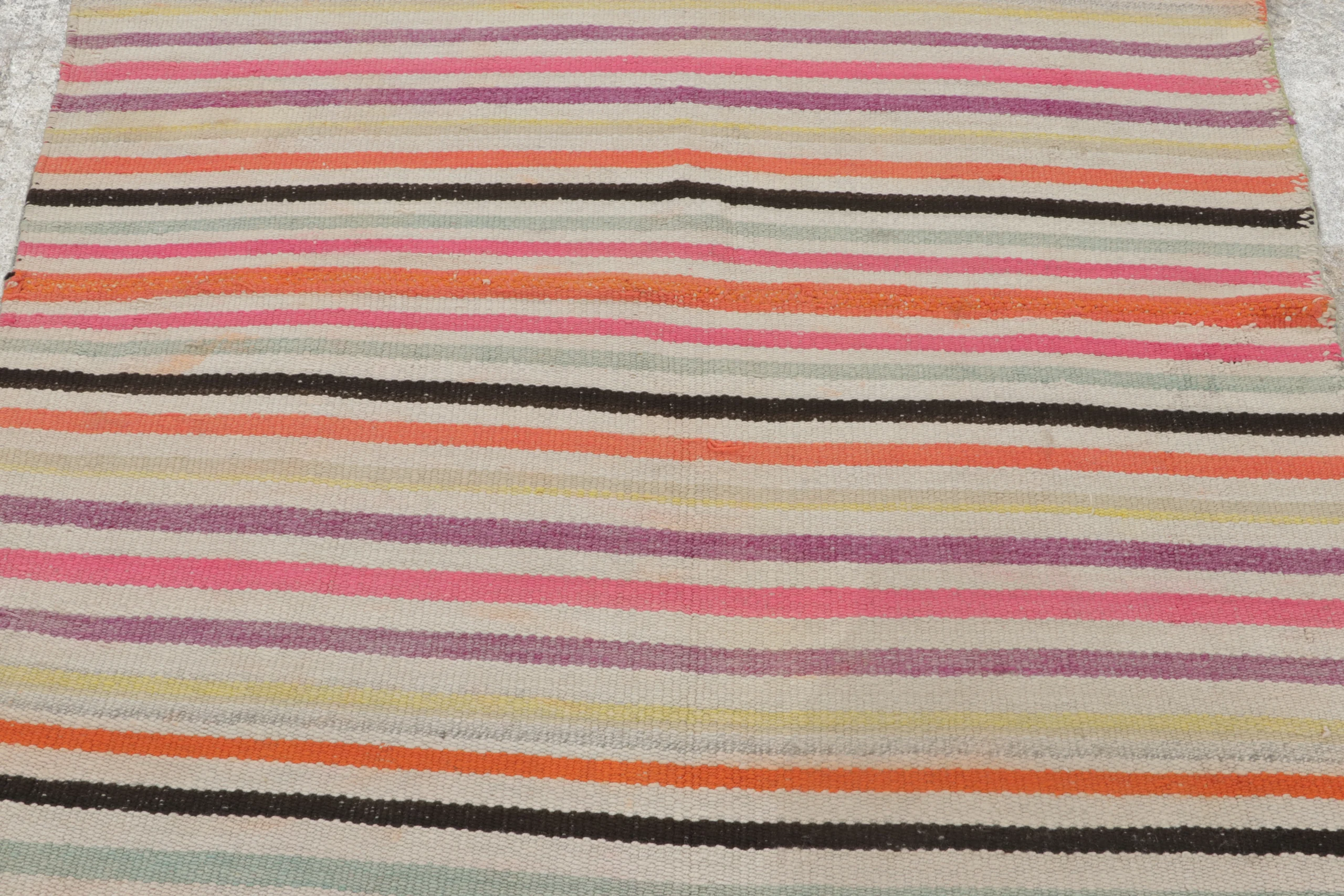 Vintage Peruvian Square Kilim