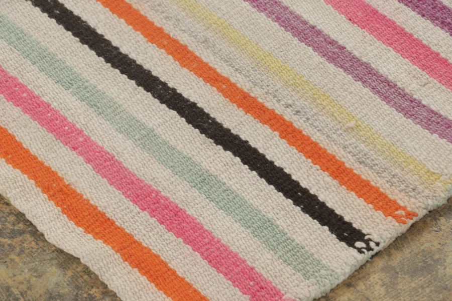 Vintage Peruvian Square Kilim