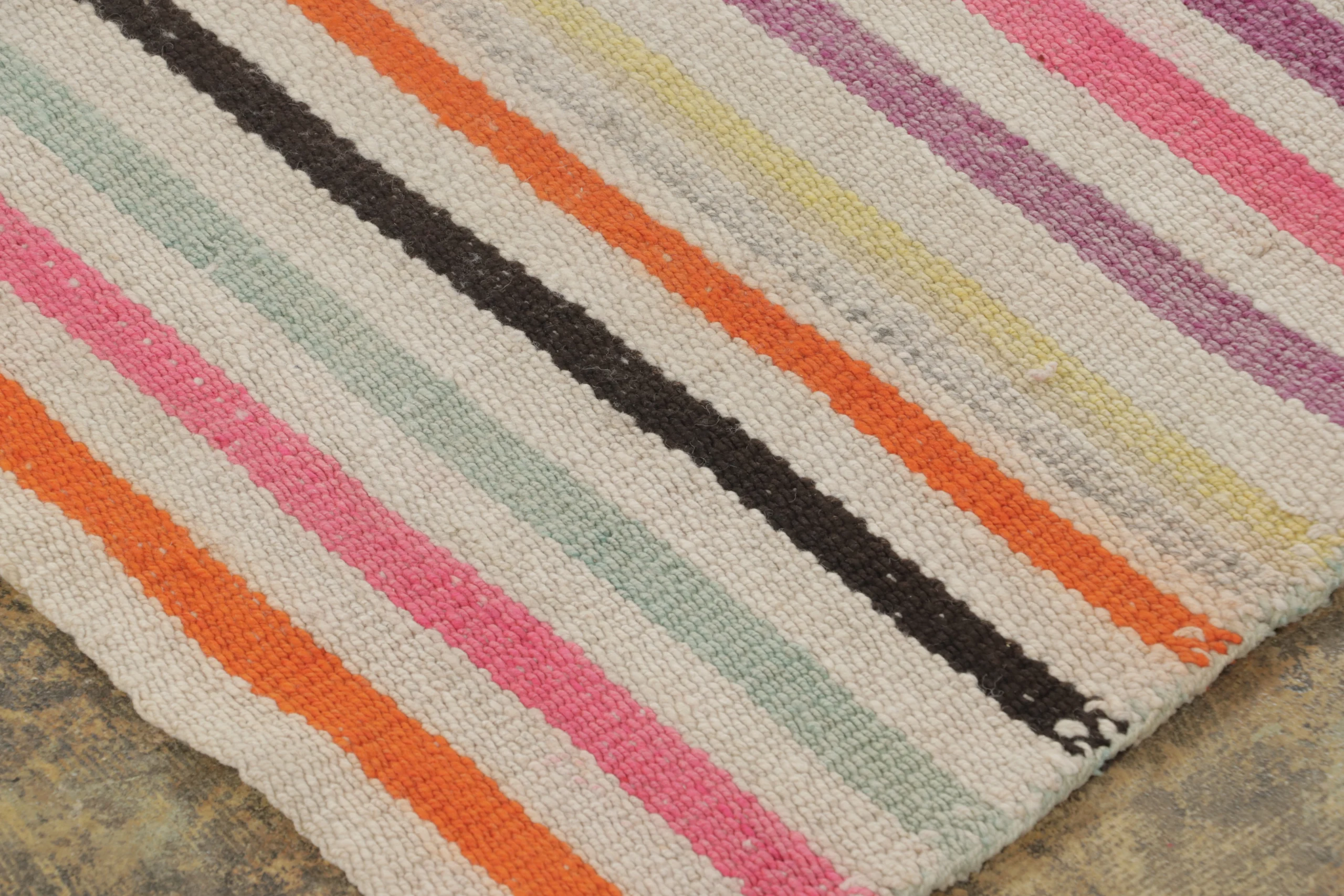 Vintage Peruvian Square Kilim