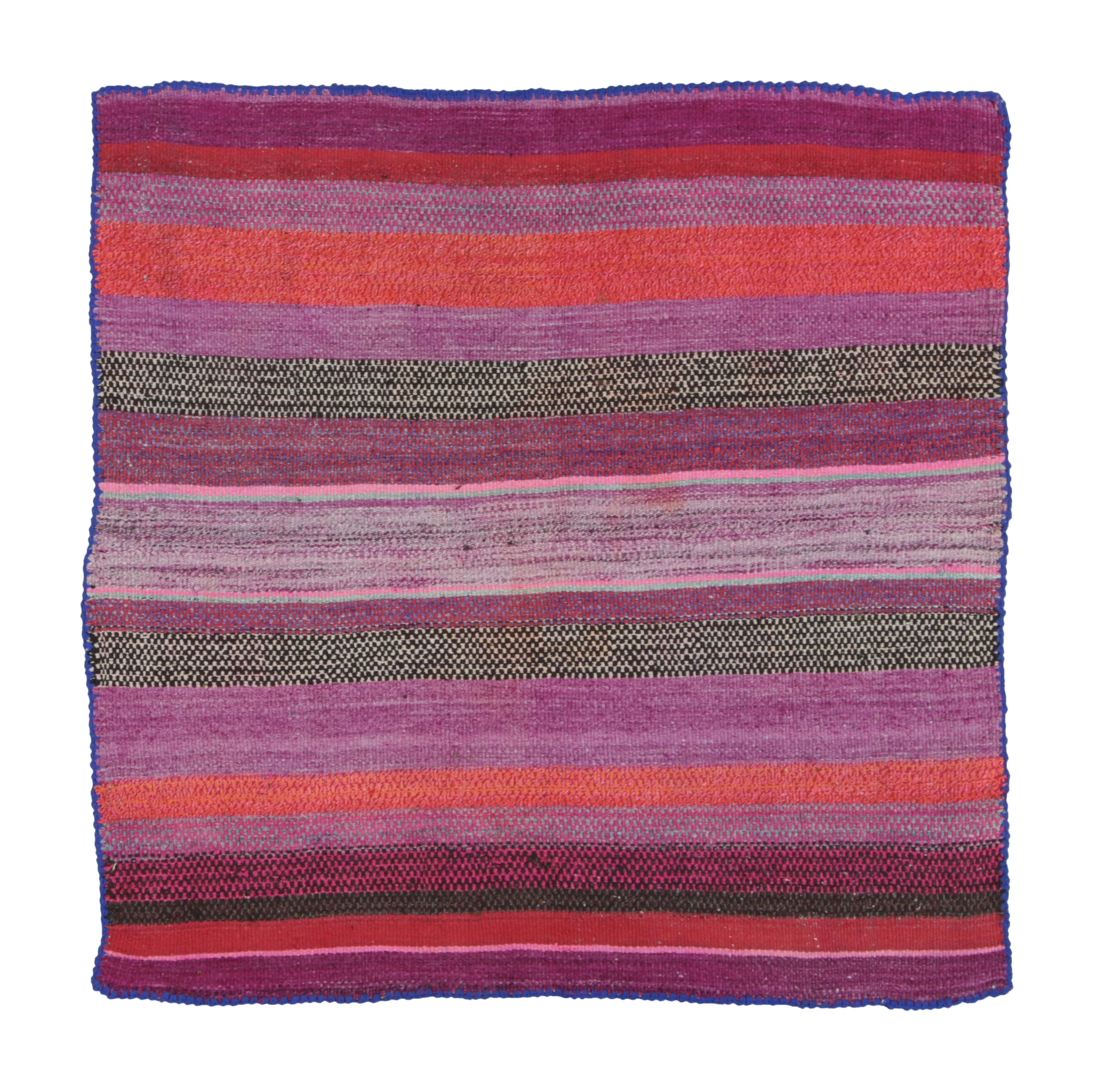 Vintage Peruvian Square Kilim